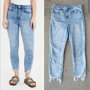 American Eagle Highest Rise Jegging Crop 8 short